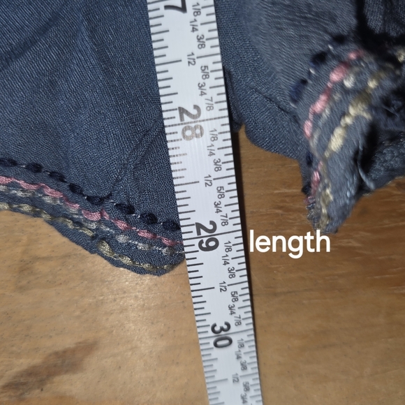 Blue Halter Romper Embroidered Detail Luluvia (SHO40) - Picture 10 of 11